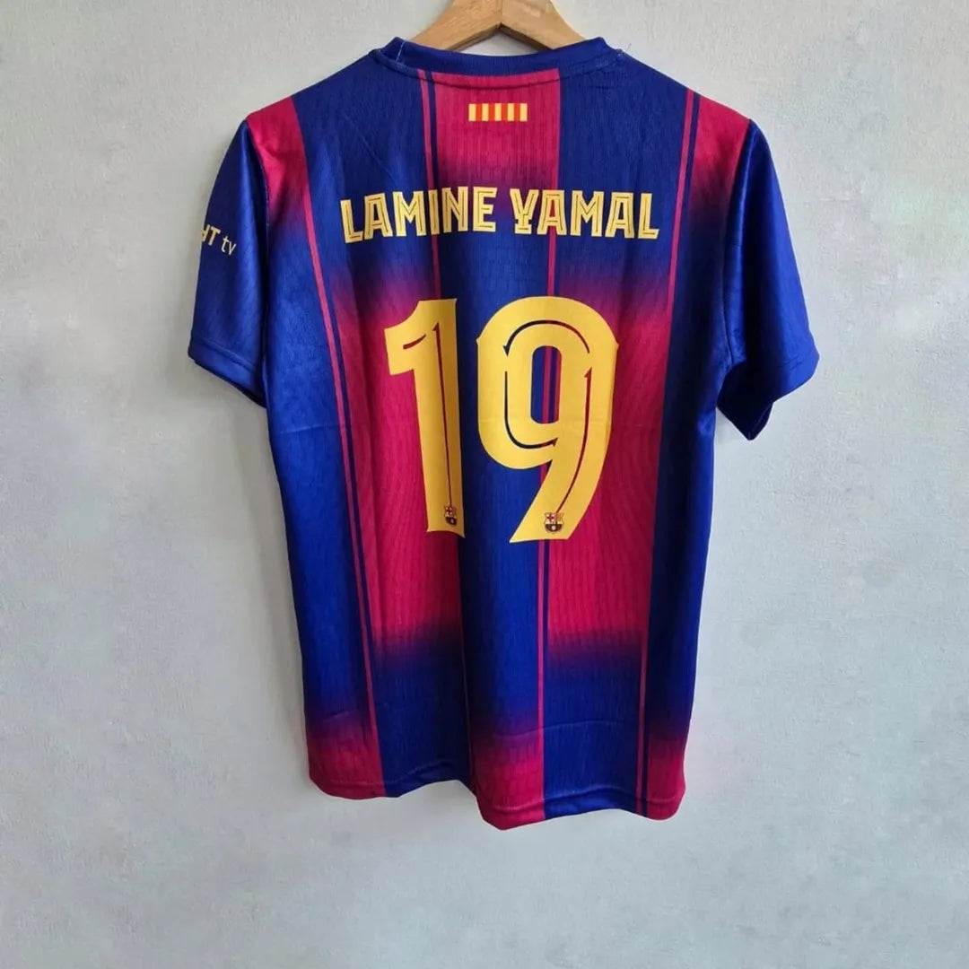 FC Barcelona 2025/26 Home Jersey, Half Jersey